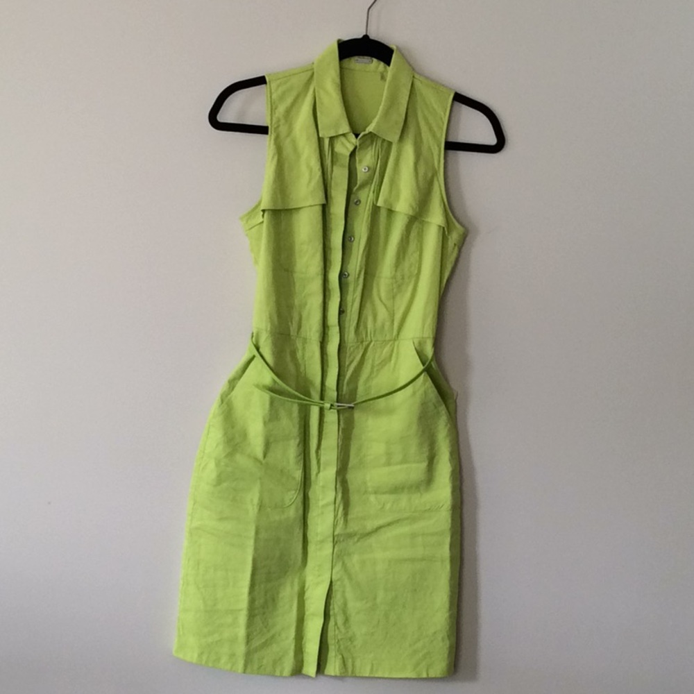 Casual belted  dress